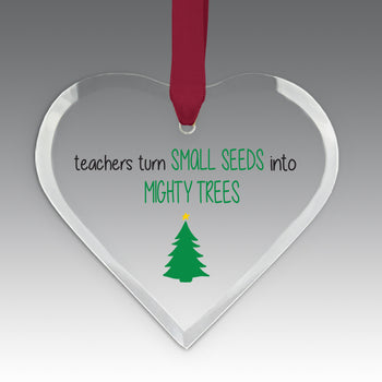 Teachers' Tree Of Life Crystal Suncatcher Ornament