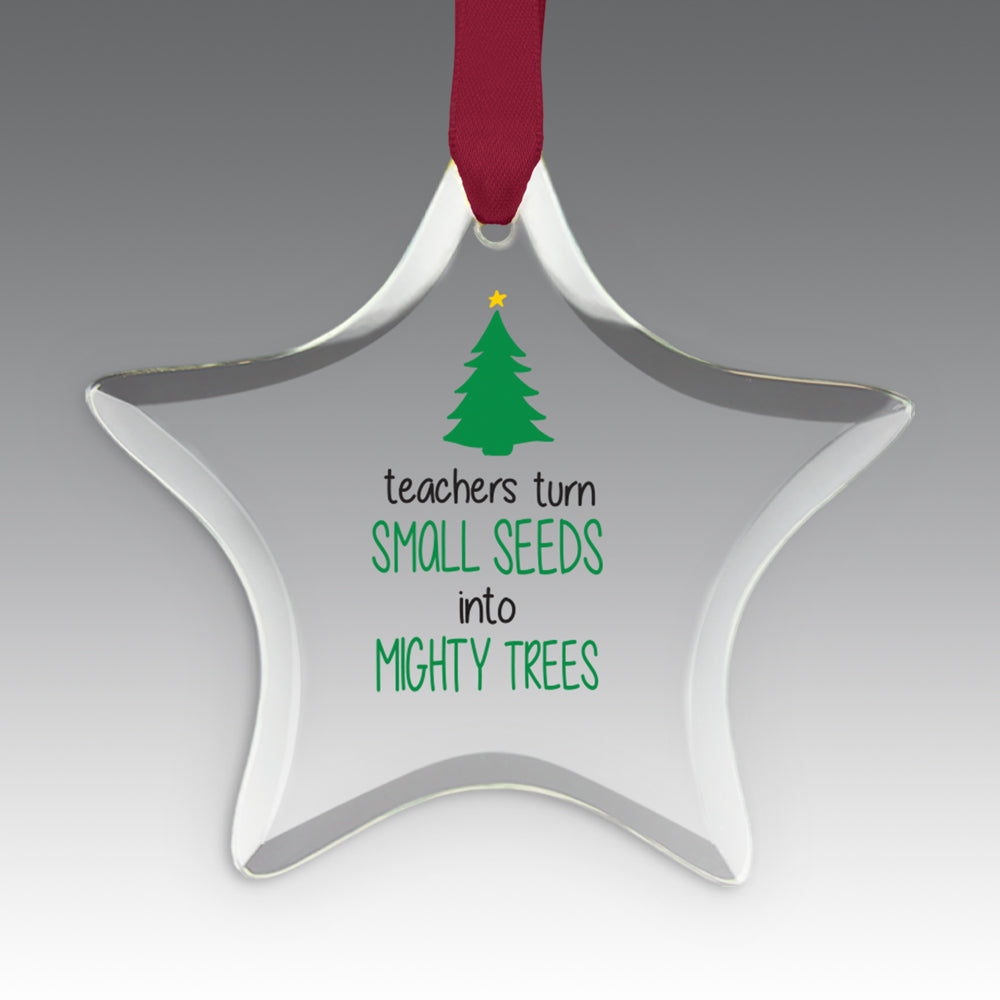 Teachers' Tree Of Life Crystal Suncatcher Ornament