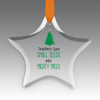Teachers' Tree Of Life Crystal Suncatcher Ornament