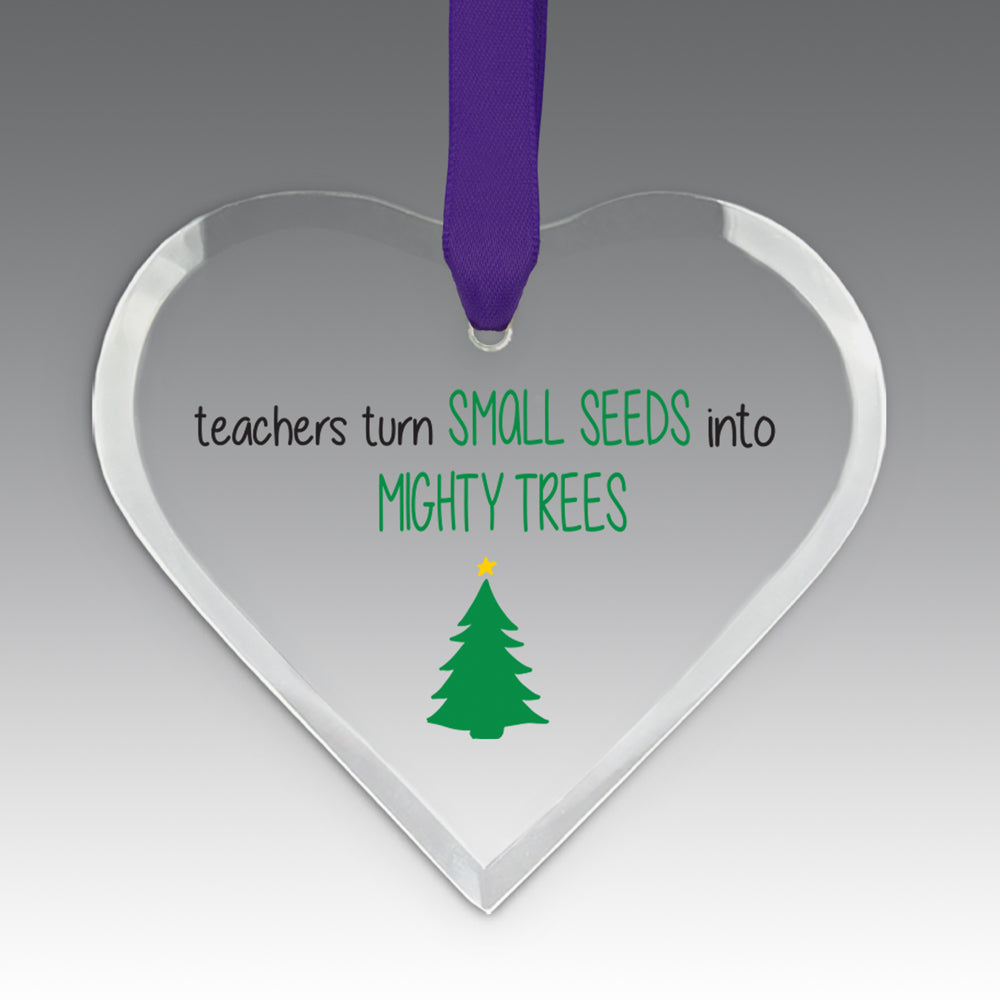 Teachers' Tree Of Life Crystal Suncatcher Ornament