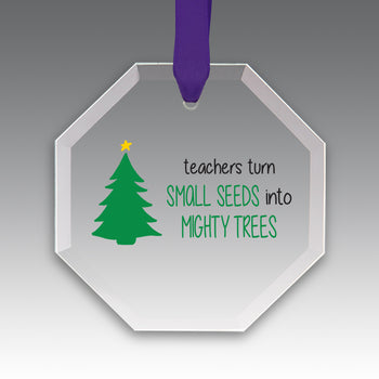 Teachers' Tree Of Life Crystal Suncatcher Ornament