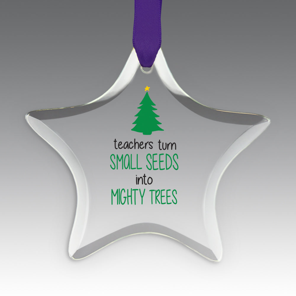 Teachers' Tree Of Life Crystal Suncatcher Ornament