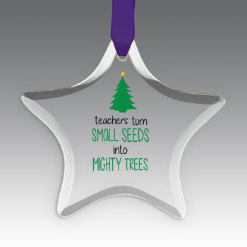 Teachers' Tree Of Life Crystal Suncatcher Ornament