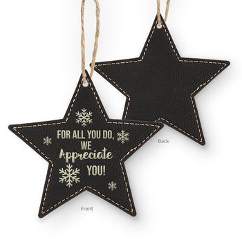 We Appreciate You Rustic Ornament
