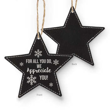 We Appreciate You Rustic Ornament