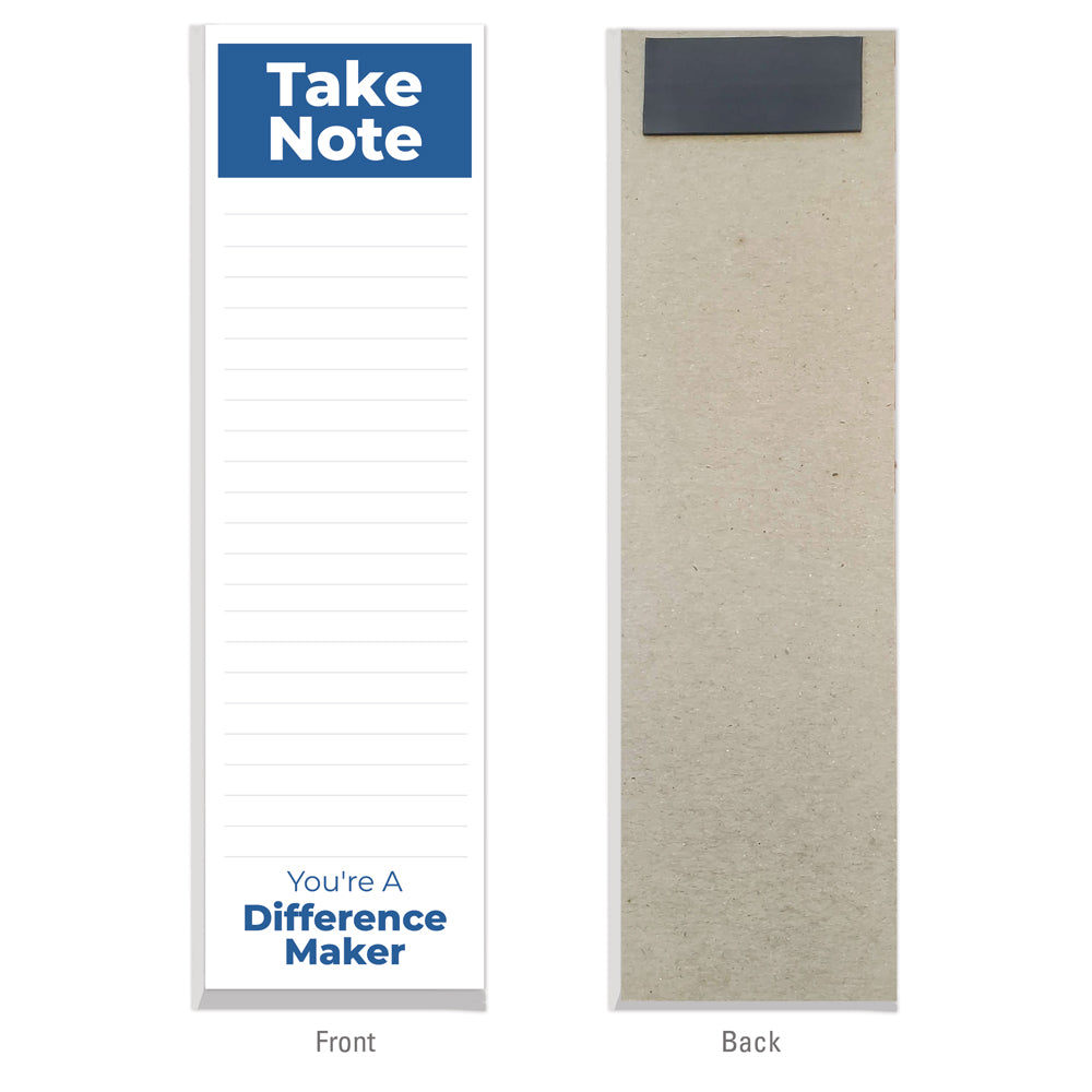 Take Note: You’re A Difference Maker Notepad
