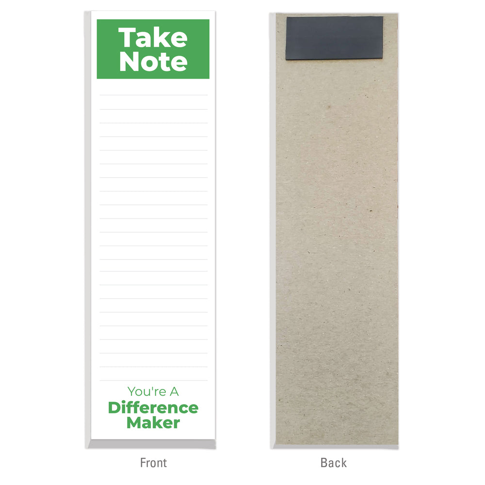 Take Note: You’re A Difference Maker Notepad