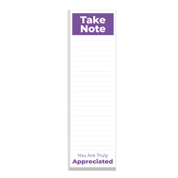 Take Note: You Are Truly Appreciated Notepad
