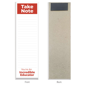 Take Note: You’re An Incredible Educator Notepad