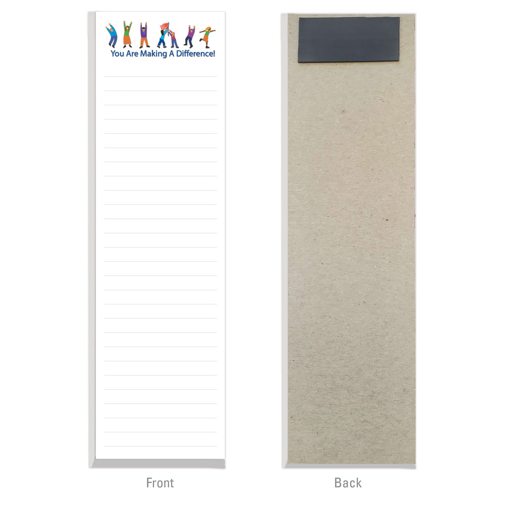 You Are Making A Difference Slim Notepad