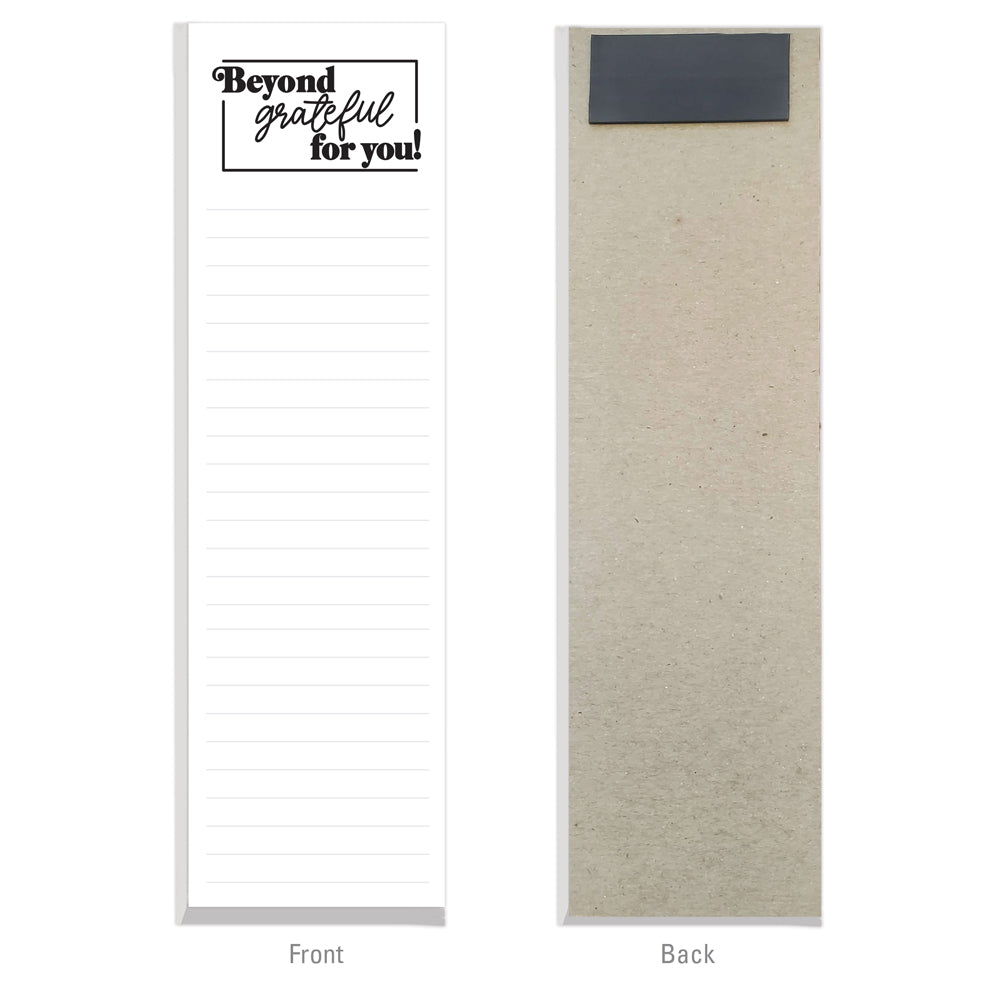 Beyond Grateful For You Slim Notepad