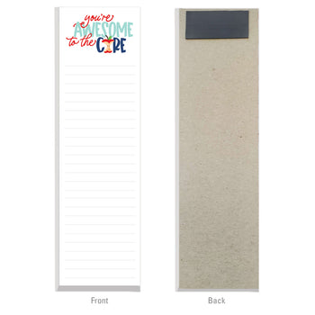 You're Awesome To The Core Slim Notepad