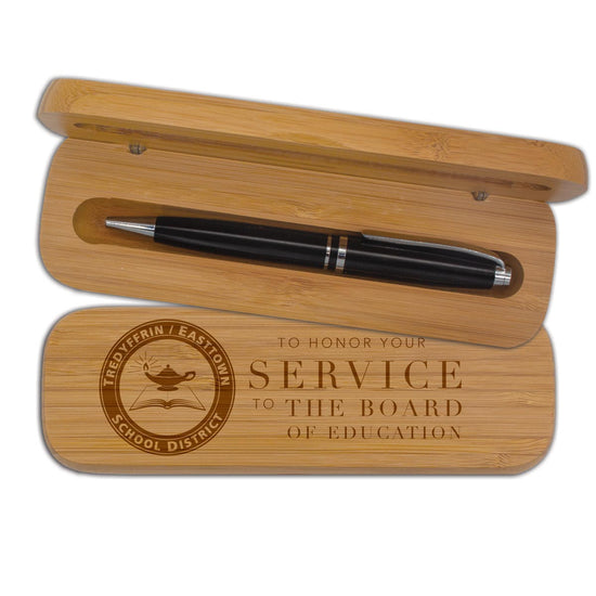 Bamboo Pen Case Set