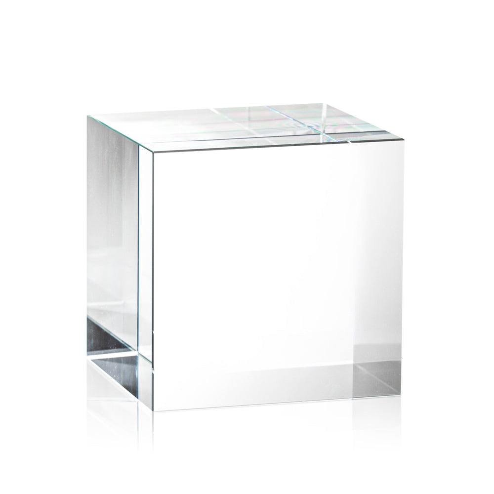 optic crystal cube