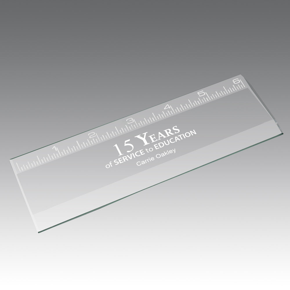 Premium Jade Glass Ruler