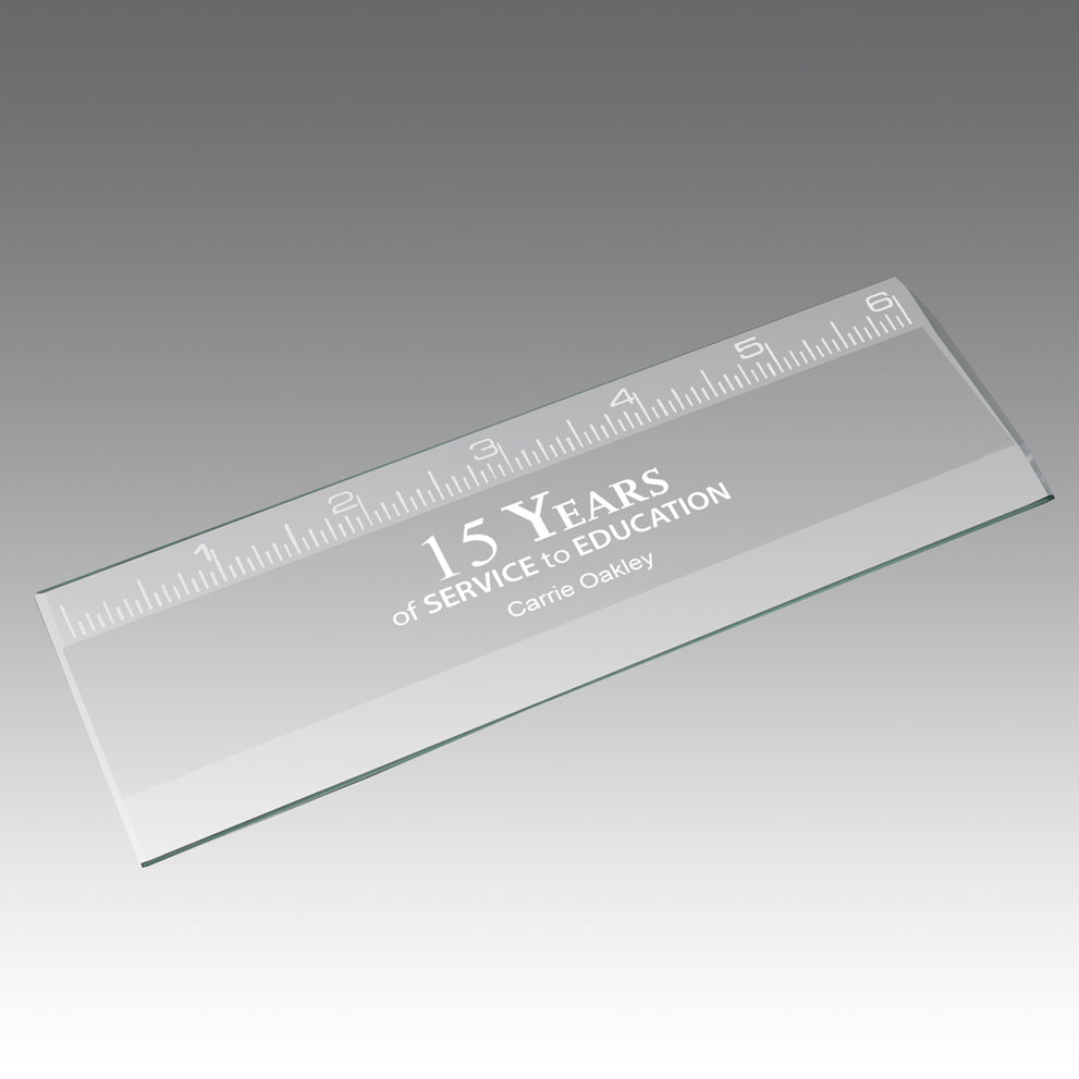 Premium Jade Glass Ruler