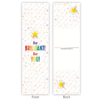 Be Brilliant Be You Bookmarks 25/PK