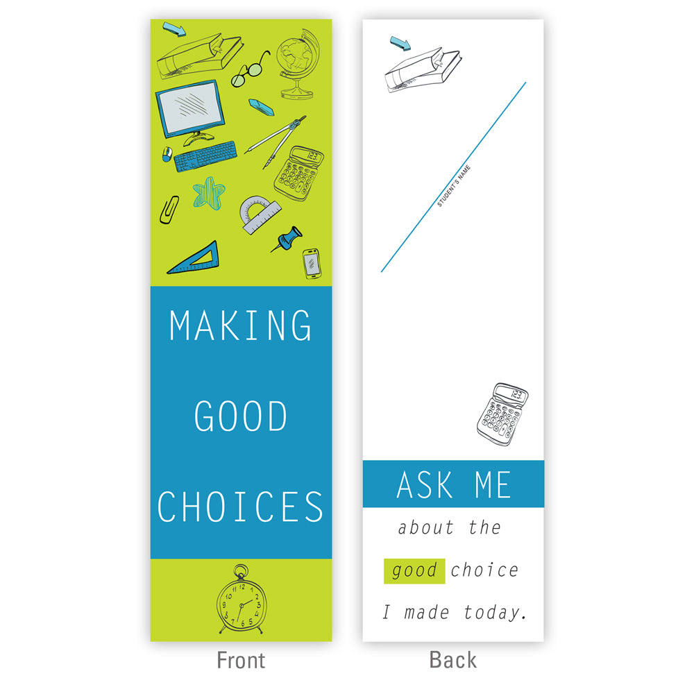 Making Good Choices Bookmarks 25/PK