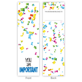 You Are Important Bookmarks 25/PK