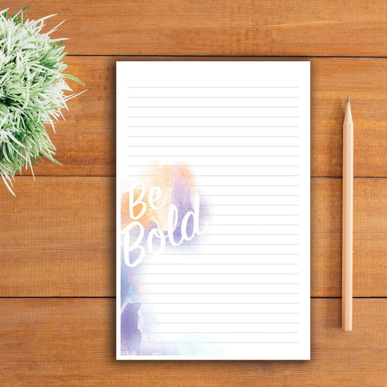watercolor large notepad sitting on a table