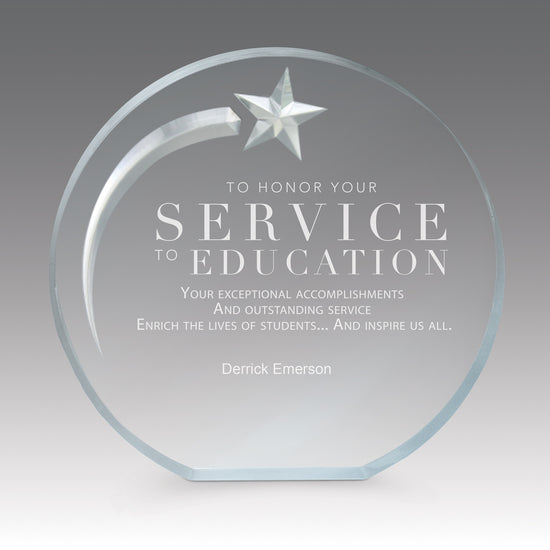 Acrylic Shooting Star Award