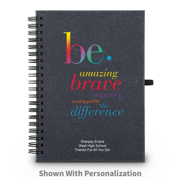be collection spiral journal with personalization