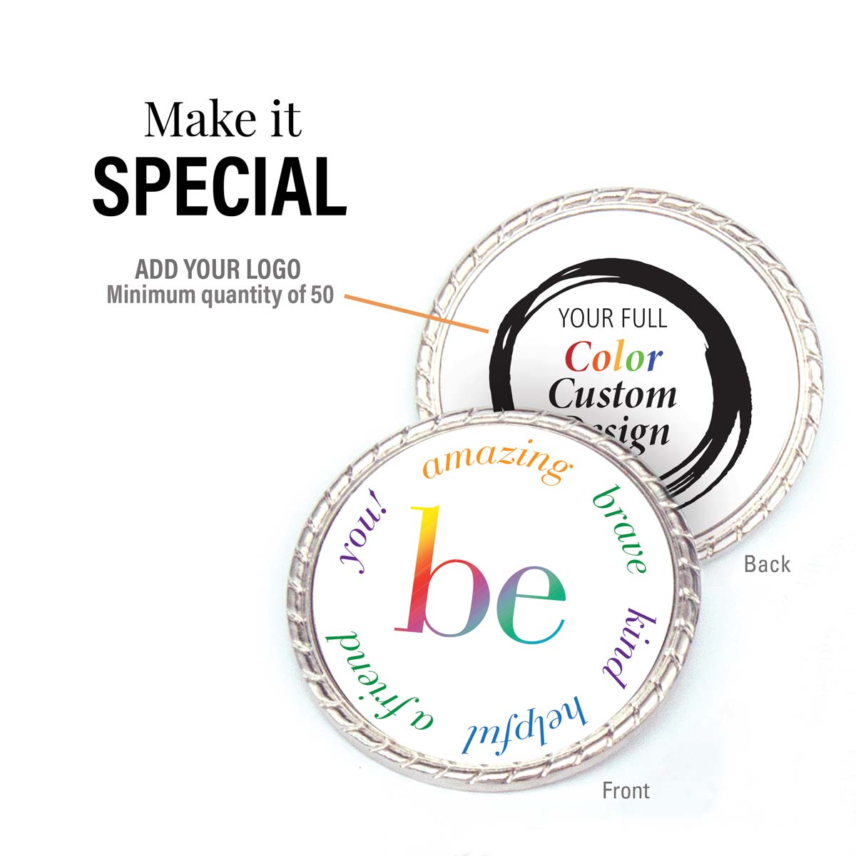 be collection kudo coin with add you logo