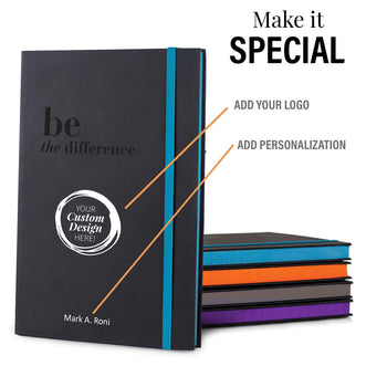 add you logo option on be the difference black journal