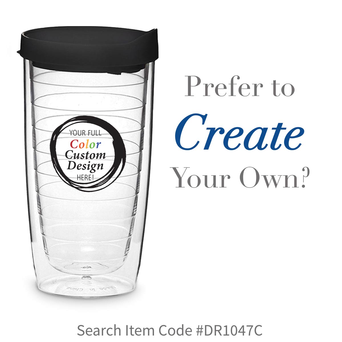 create your own acrylic tumbler