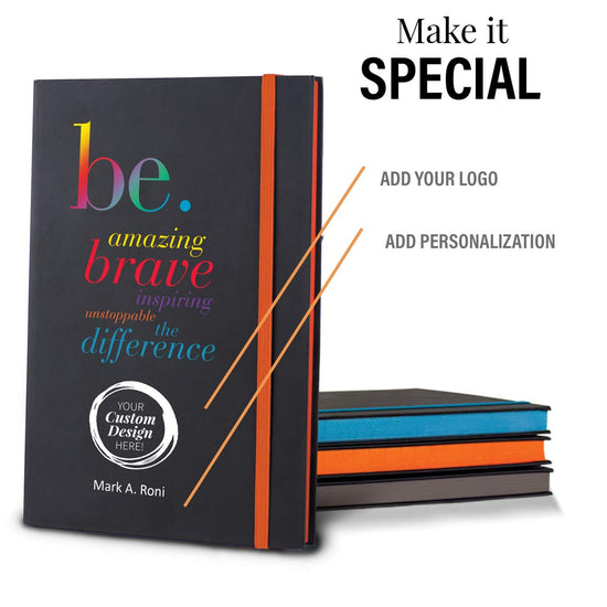 add you logo option to be collection black journal