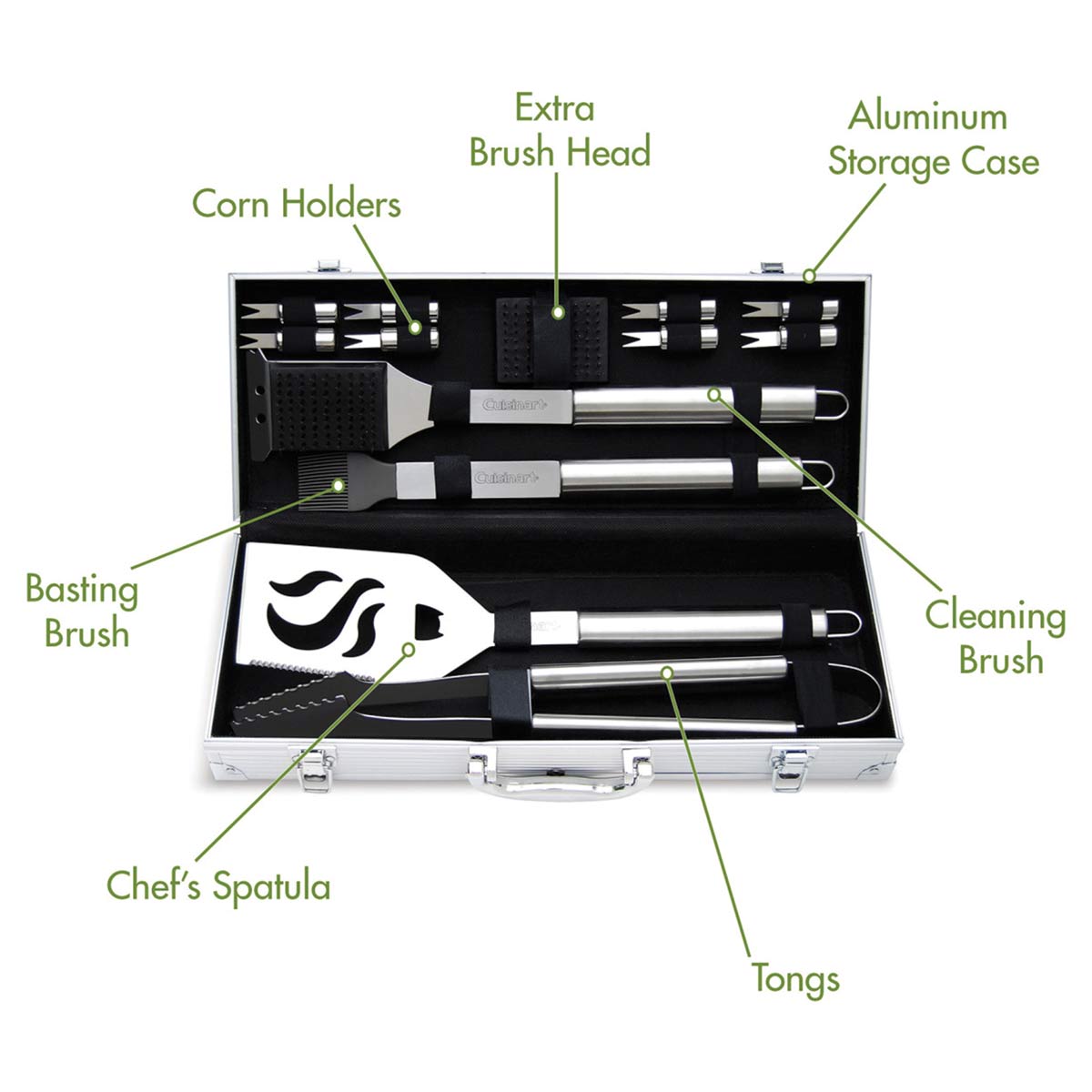 Custom 14 Piece Cuisinart® BBQ Set