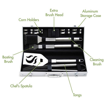 Custom 14 Piece Cuisinart® BBQ Set