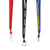 Colorful 36-inch lanyards featuring your one color custom logo