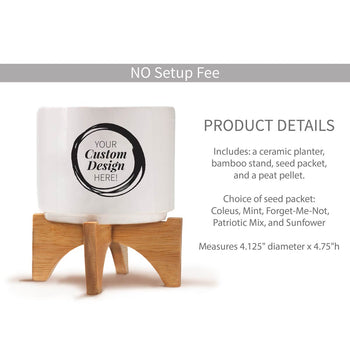 ceramic grow kit with product details