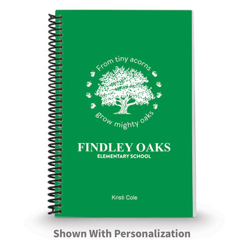 create your own spiral journal with personalization
