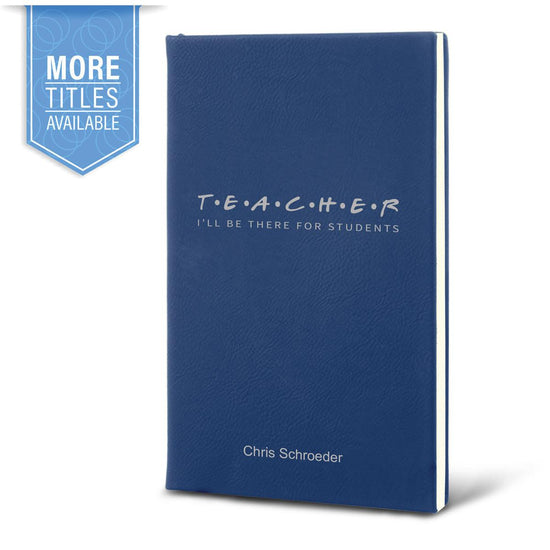Richly textured hardbound journal featuring the inspirational message I’ll Be There for Students. 9 colors to choose from.
