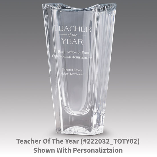Lasting Impressions Optic Crystal Vase