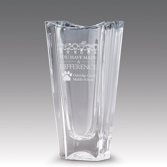 Lasting Impressions Optic Crystal Vase