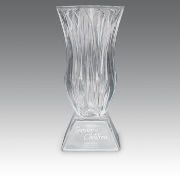 Legacy Trophy Crystal Vase