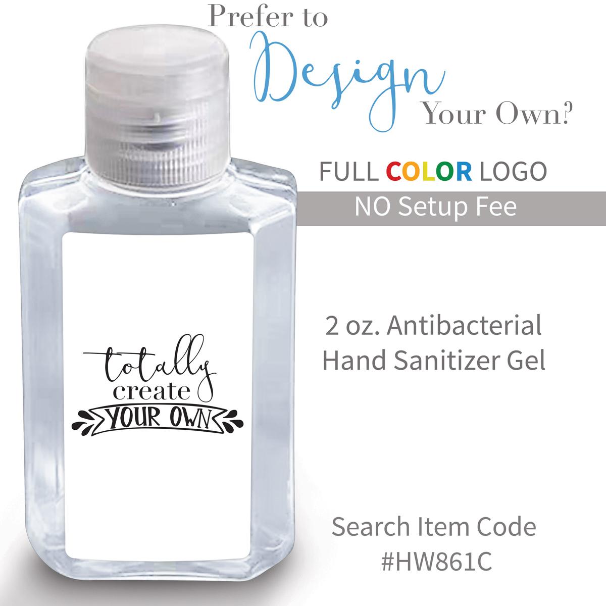create your own option for 2 oz hand sanitizer