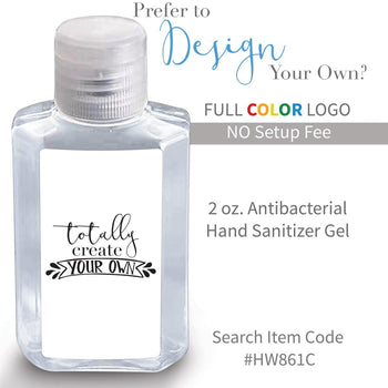 create your own option for 2 oz hand sanitizer