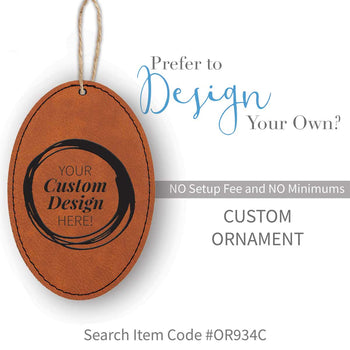 create your own rustic ornament