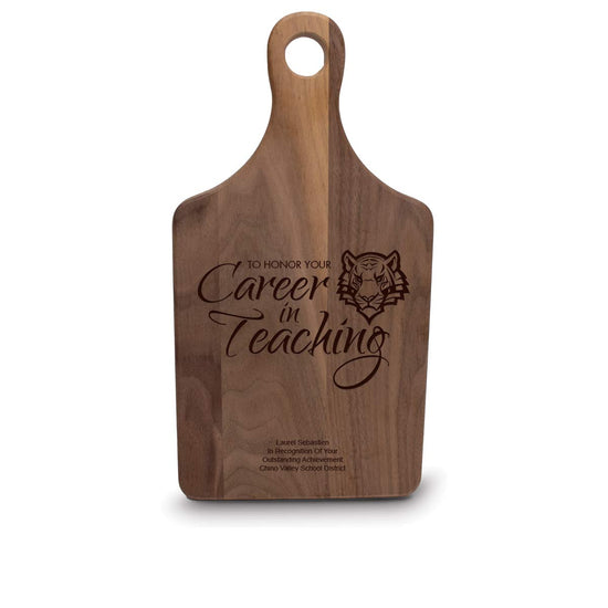 Paddle Walnut Cutting Board