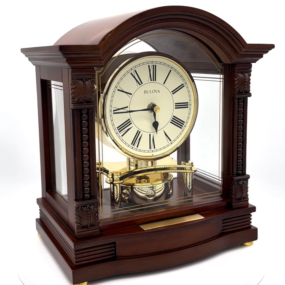 Bulova Bardwell Chiming Pendulum Clock