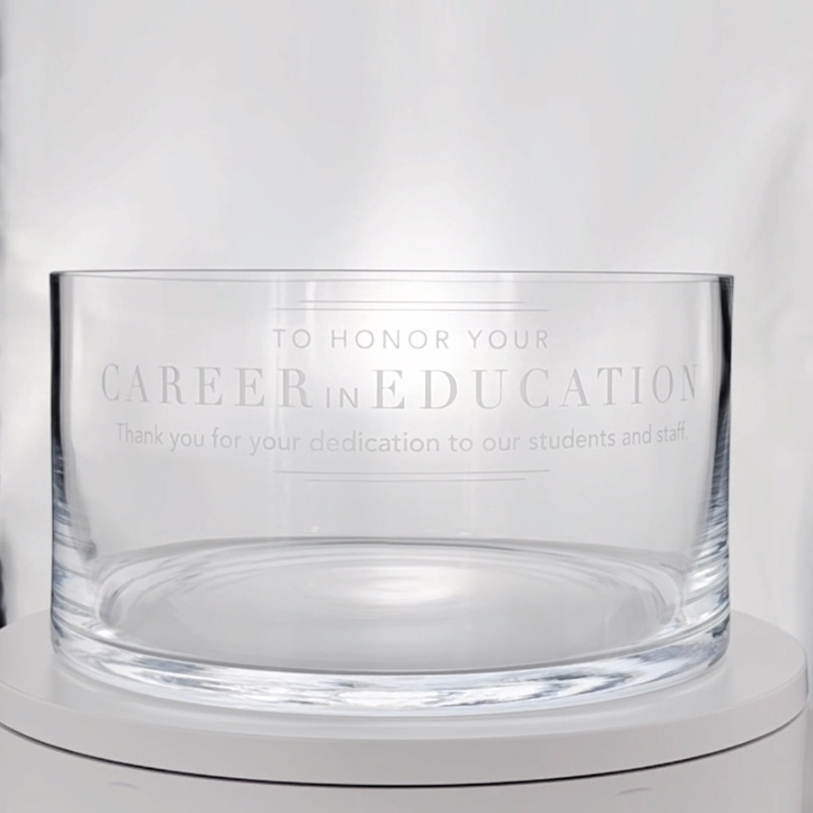 Large Crystal Recognition Bowl