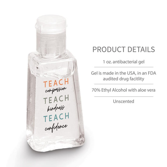 teach compassion kindness confidence hand sanitizer with product details
