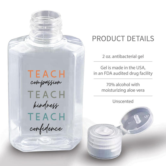 teach compassion kindness confidence hand sanitizer with product details