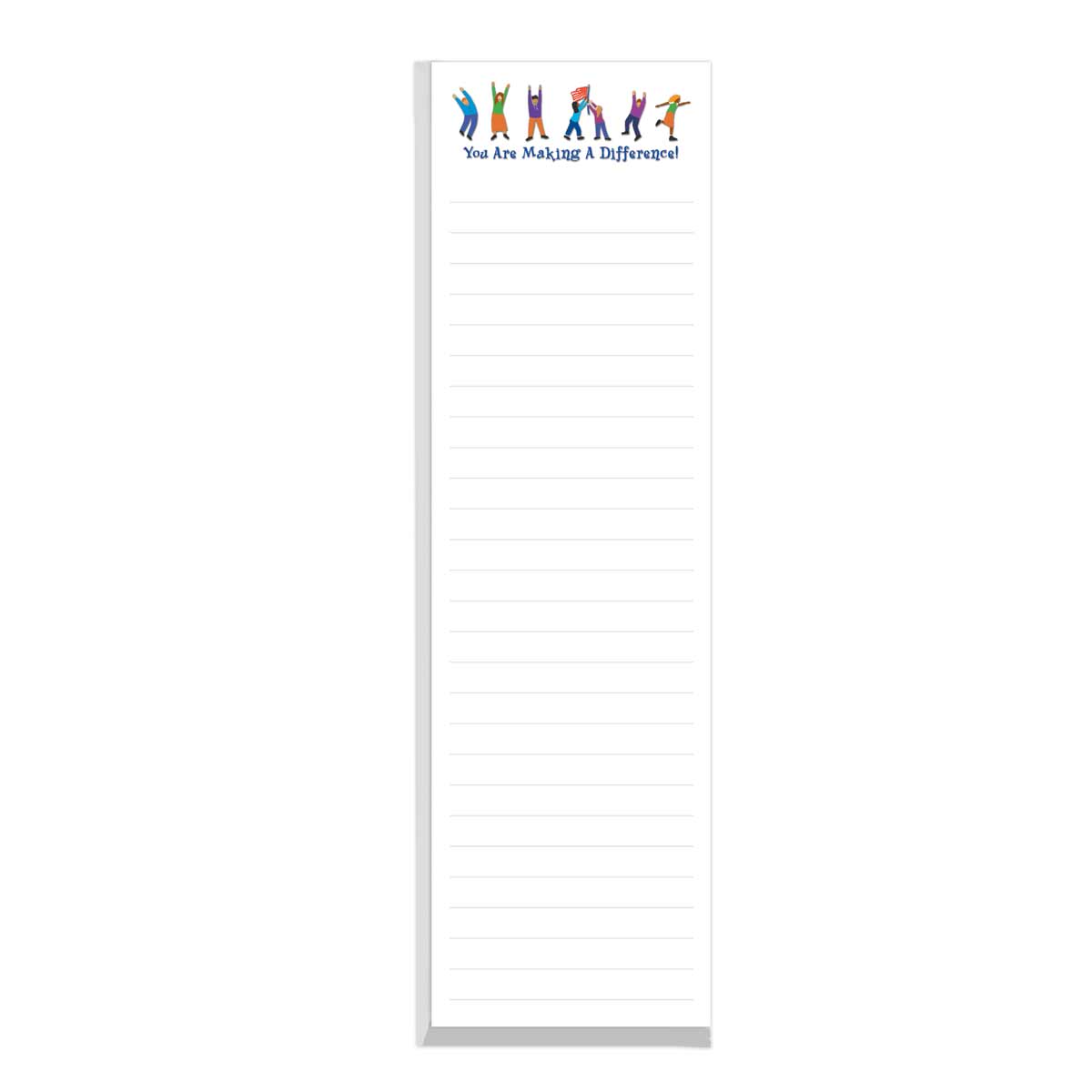 This Notepad For Teachers Includes 75 Sheets Of Paper. Each Featuring The Saying You Are Making A Difference.