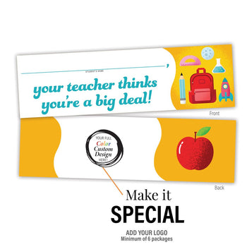 add your logo to a big deal button