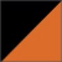 Black/Orange